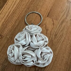 Cute satin wristlet, formal purse